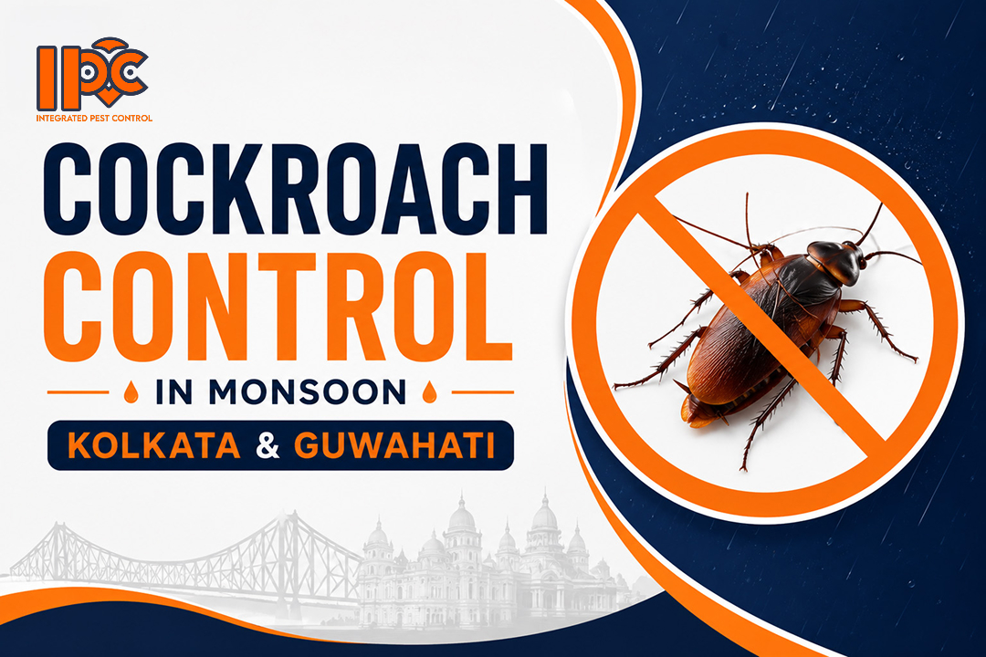 Cockroach Control in Monsoon Kolkata July │ 2026 Guide